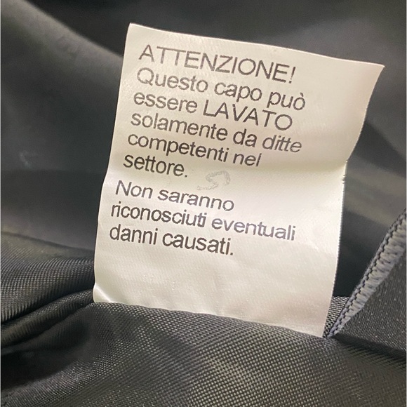 JENNIFER TATTANELLI Gray Antique Leather Short Moto Jacket SZ 46 (10US) - Picture 5 of 12